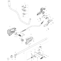 Makita DUR188U - Cordless Grass Trimmer - Power Tool 01 Diagram