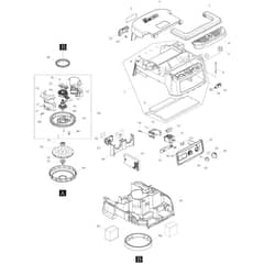 Makita DVC155L - Cordless Vacuum Cleaner - Power Tool 01 Diagram