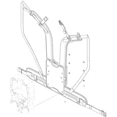 Makita DVC261 - Dc Backpack Vacuum Cleaner - Power Tool 02 Diagram
