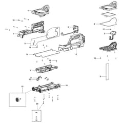 Makita DWD181 - Rechargeable Wall Scanner - Power Tool Diagram