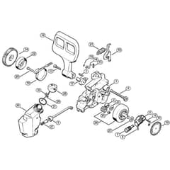 Genuine Stihl E14 / C - Oil pump, Chain brake