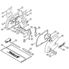 Genuine Stihl E30 / C - Oil pump, Tools