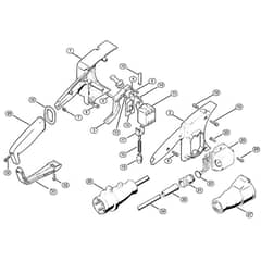 Genuine Stihl E30 / D - Switch with clips