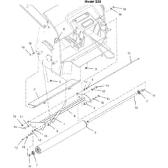 Countax E36 - From 01-05-2017 - 26C Pgc Sweeper Roller