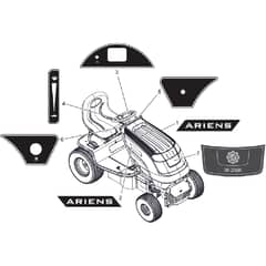 Countax E36 Mulcher - From 01-05-2017 - 30E Decals Style (W216K E36 Mulcher)