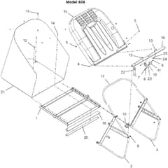 Countax E36 R116 - From 01-05-2017 - 27A Pgc Frame Lid And Net