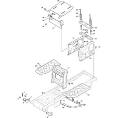 e-Ride S500 - 2021 - 2T0665481/ST1 - Stiga Ride On Mower Chassis Diagram