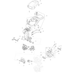Makita EA3600F - Petrol Chain Saw - Power Tool 02 Diagram