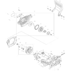 Makita EA3601F - Petrol Chain Saw - Power Tool 05 Diagram