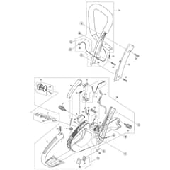 Makita EA5001P - Petrol Chain Saw - Power Tool 01 Diagram