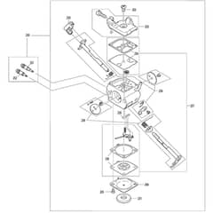 Makita EA5001P - Petrol Chain Saw - Power Tool 06 Diagram