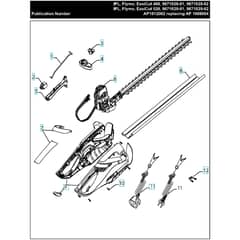 Flymo EasiCut 460 - 2016-09 - Hedge Trimmer Main Assembly