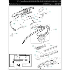Flymo EasiCut 600XT - 2015-09 - Hedge Trimmer Main Assembly