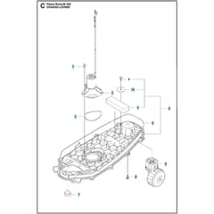 Flymo EasiLife Go -  - Robot Mower Chassis Lower