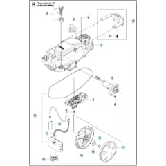 Flymo EasiLife Go -  - Robot Mower Chassis Upper