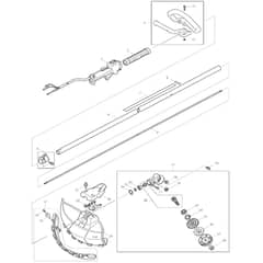 Makita EBH252L - Brush Cutter - Power Tool 01 Diagram