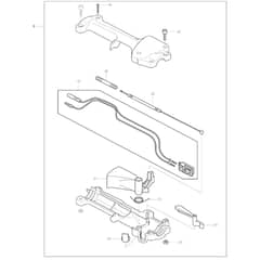 Makita EBH253L - Brush Cutter - Power Tool 02 Diagram