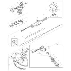 Makita EBH341L - Petrol Brushcutter - Power Tool 01 Diagram