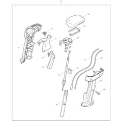 Makita EBH341U - Brush Cutter - Power Tool 02 Diagram