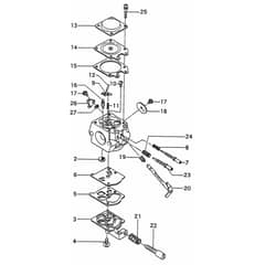 Tanaka ECS-3300-BCD - Carburettor