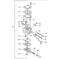 Tanaka ECS-330B - Carburettor