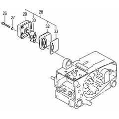 Tanaka ECS-3350-BCD - Muffler