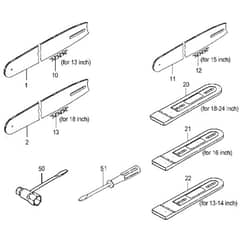 Tanaka ECV-4501 - Cover Chain Chain Bar Tool