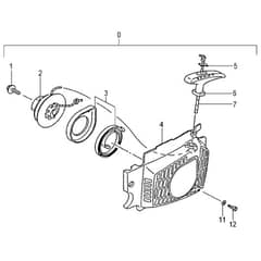 Tanaka ECV-4501 - Recoil Starter