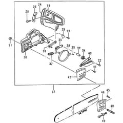 Tanaka ECV-4501 - Side Case Chain Brake