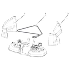 ED 92/16 KH (K1600AVD) - 2016 - Efco Ride On Mower Mowing deck 02 Diagram