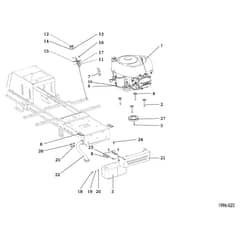 ED 92/16 KH (K1600AVD) - 2021 - Efco Ride On Mower Engine Diagram