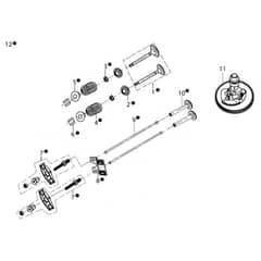 ED 92/16 KH (K1600AVD) - 2023 - Efco Ride On Mower Valves Diagram