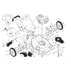 McCulloch EDITION 1-R - 96141020700 - 2009-02 - Frame Parts Diagram