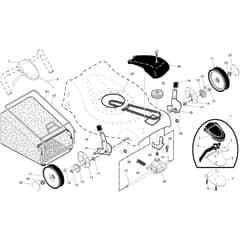 McCulloch EDITION 1-R - 96141023301 - 2010-03 - Drive Parts Diagram