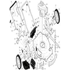 McCulloch EDITION 1XXL - 96141020000 - 2009-06 - Drive Parts Diagram