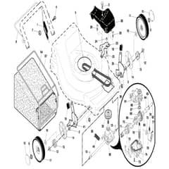McCulloch EDITION 1XXL-R - 96141016300 - 2008-02 - Drive Parts Diagram