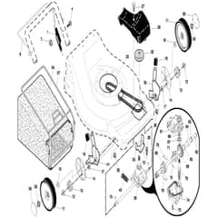 McCulloch EDITION 1XXL-R - 96141016302 - 2008-02 - Drive Parts Diagram