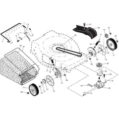 McCulloch EDITION 1XXL-R - 96141020200 - 2009-06 - Drive Parts Diagram