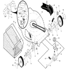 McCulloch EDITION XXL - 96141023001 - 2010-002 - Drive Parts Diagram