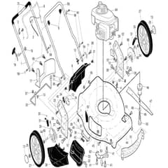 McCulloch EDITION XXL-R - 96141023201 - 2010-04 - Frame Parts Diagram