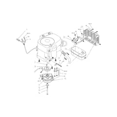 EF 102R/16 K - 2024 - Efco Ride On Mower Engine Diagram