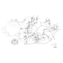 EF 102R/19 K V - 2025 - Efco Ride On Mower Electrical Parts Diagram