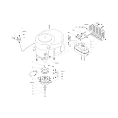 EF 102R/19 K V - 2025 - Efco Ride On Mower Engine Diagram