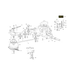 EF 104/19 KV - 2023 - Efco Ride On Mower Transmission Diagram