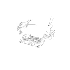 EF 106/16 KH (K1600AVD) - 2018 - Efco Ride On Mower Mowing deck 02 Diagram