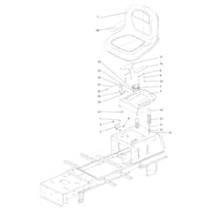 EF 106/24 KH 4X4 (K2400AVD V-twin) - 2018 - Efco Ride On Mower Hood 01 Diagram