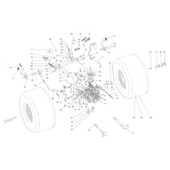 EF 106/24 KH 4X4 (K2400AVD V-twin) - 2018 - Efco Ride On Mower Transmission Diagram