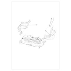 EF 106/24 KH (K2400AVD V-twin) - 2018 - Efco Ride On Mower Mowing deck 02 Diagram