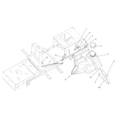 EF 106/24 KH (K2400AVD V-twin - EURO5) - 2024 - Efco Ride On Mower Tank Diagram