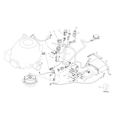 EF 109L/16 K - 2024 - Efco Ride On Mower Electrical Parts Diagram
